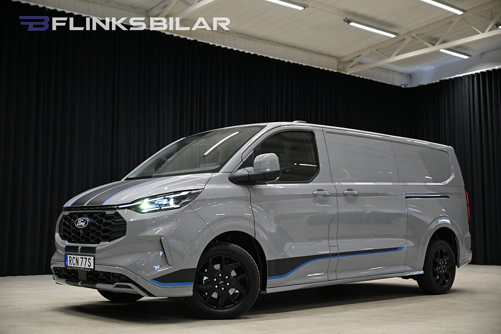 Ford transit Custom AWD 170HK L2|Automat|Sport|Dubbeldörr|Nybil|Moms