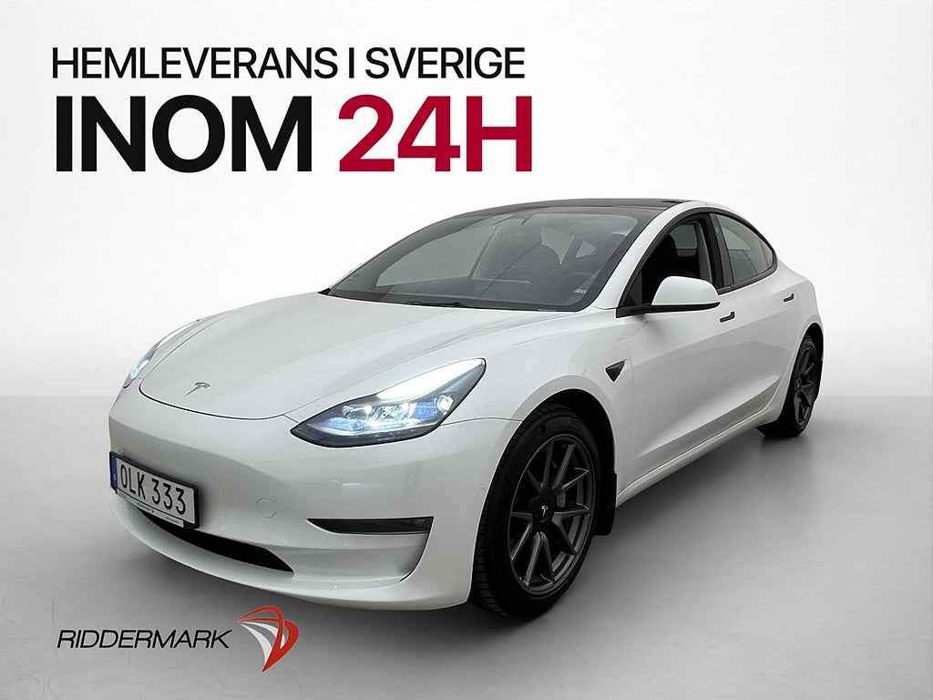 Tesla Model 3 Long Range AWD Autopilot Parkeringsklimat