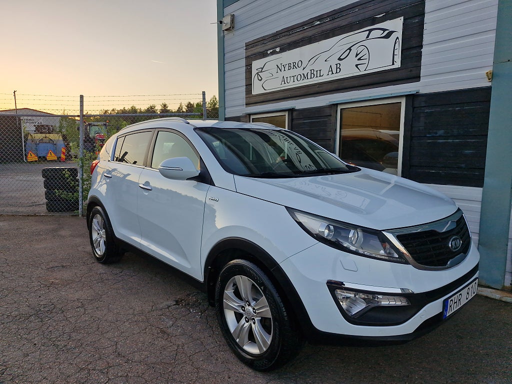 Kia Sportage 2.0 CVVT 4WD Euro 3&Nyservad&Nybesiktad&Dragkrok
