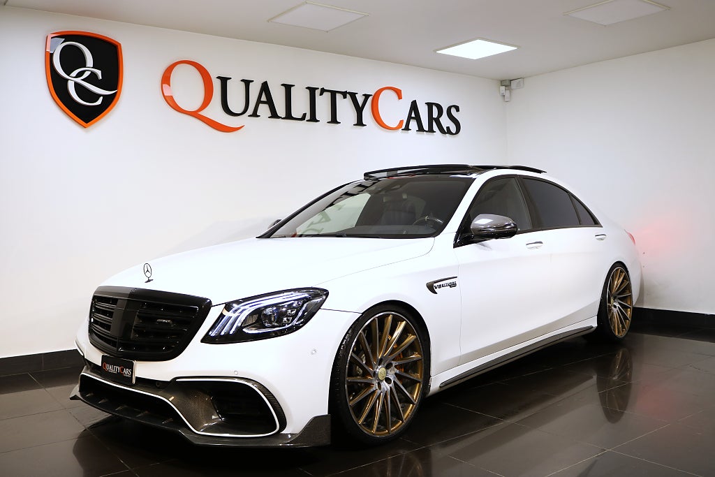 Mercedes-Benz S 63 AMG 4MATIC L / Keramiska/ Burmester / Se spec! 