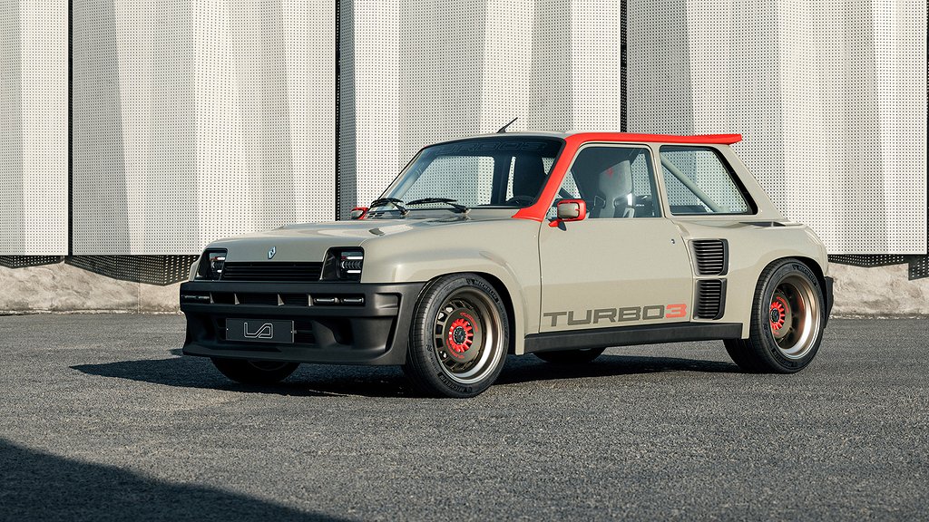 Renault 5 Turbo 3 på sidan