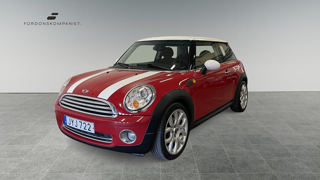 MINI Cooper 1.6 Chili Manuell Euro 4 Nybesiktad