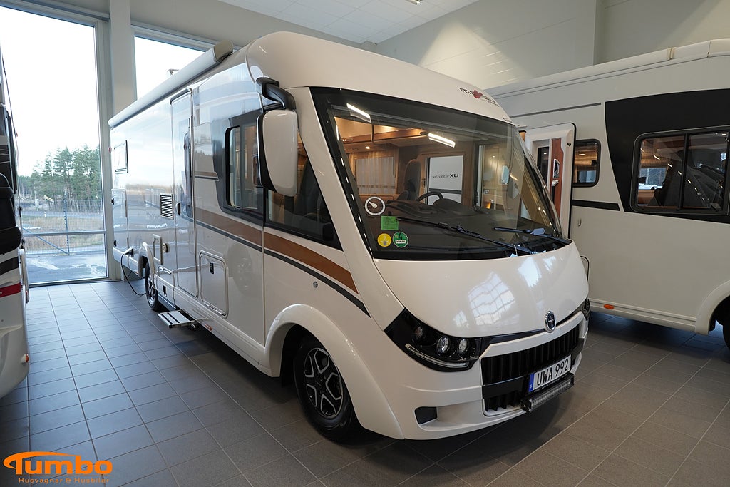 Malibu I 490 LE, Alde, Automat, Hydrauliska stödben, 2xAC