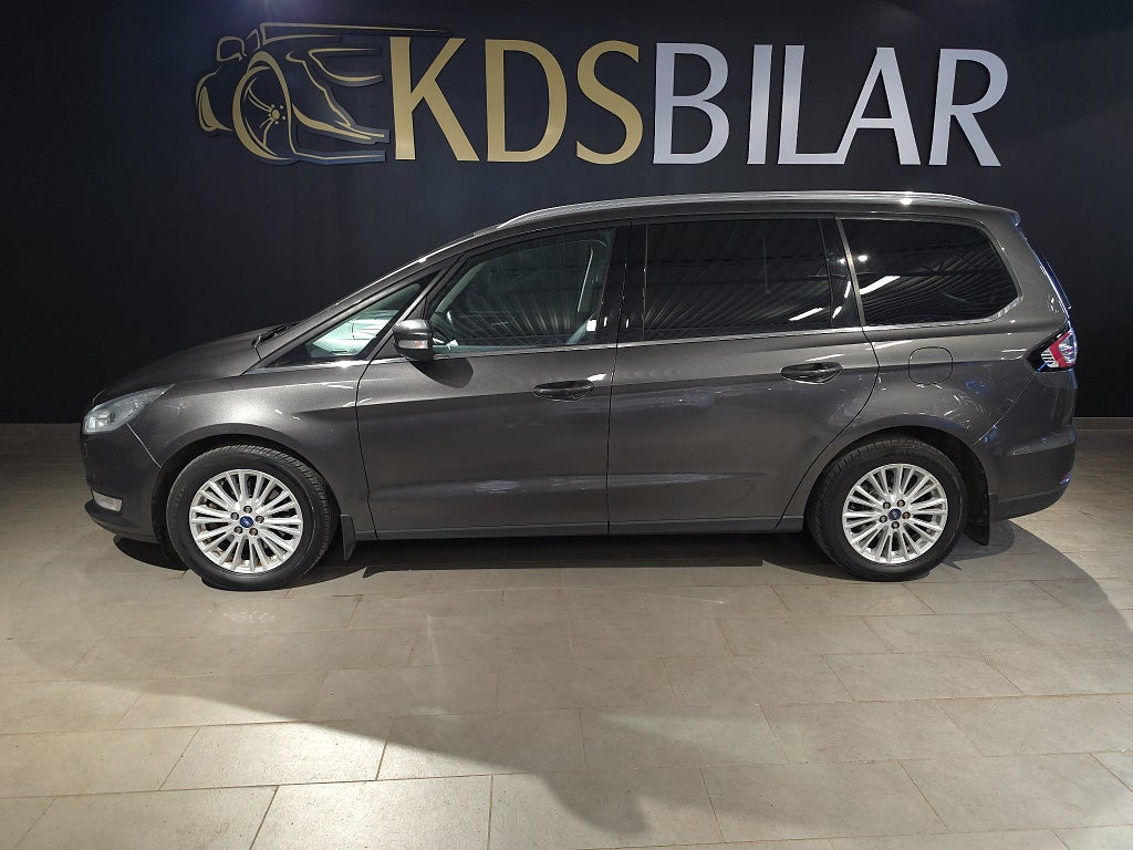 Ford Galaxy 2.0 TDCi Automat Titanium Euro 6 150hk | 7-Sits | Drag