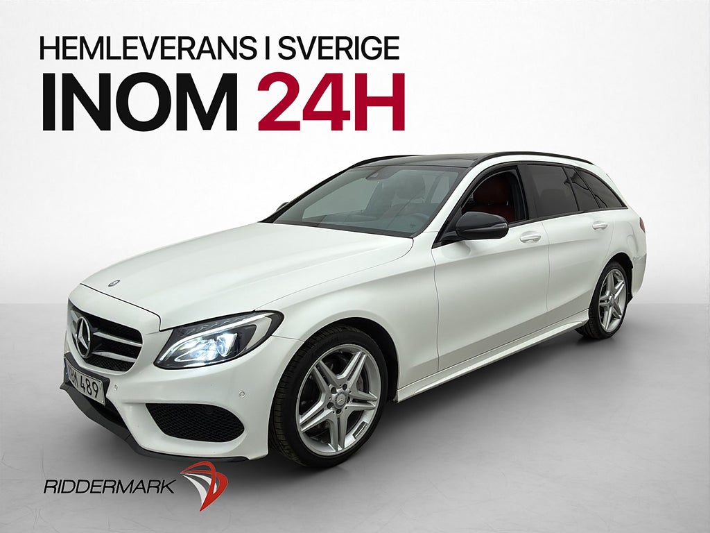 Mercedes-Benz C220 d 170hk 4Matic AMG-Line Pano Skinn Drag
