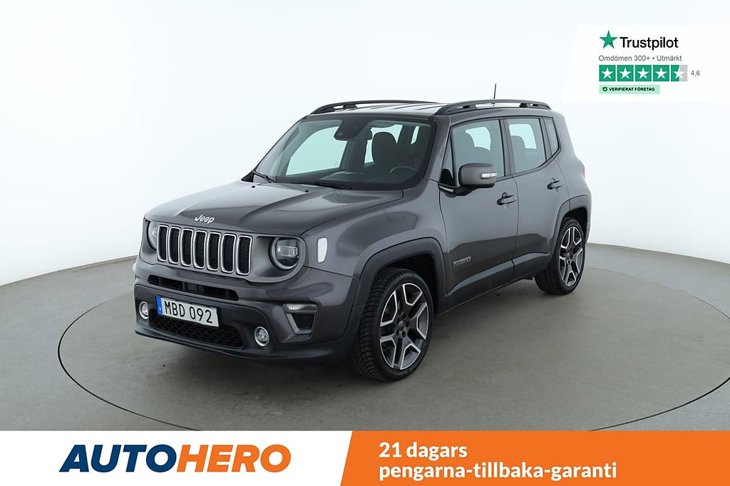 Jeep Renegade 1.0 TGDi T3 / Backkamera, Drag, CarPlay