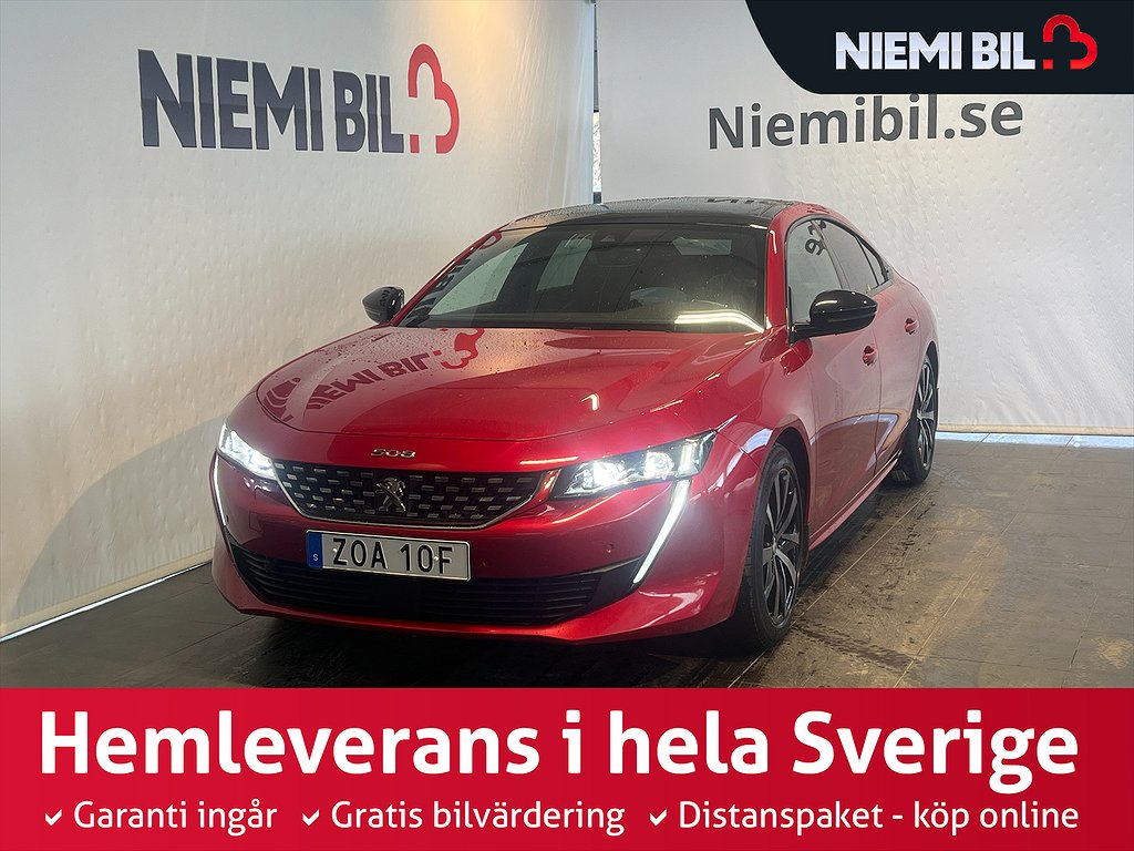 Peugeot 508 1.6 GT-Line Aut MoK/Massage/360/Pano/SoV/Drag