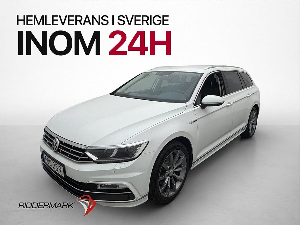 Volkswagen Passat TDI 4M 190hk R-Line Värmare Kamera Drag