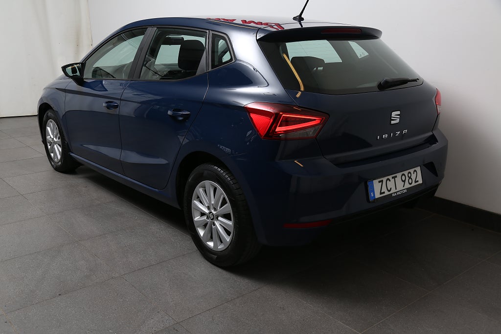 Seat Ibiza 1,0 MPI 75hk Style 5dr Front Assist P-sensorer 2018