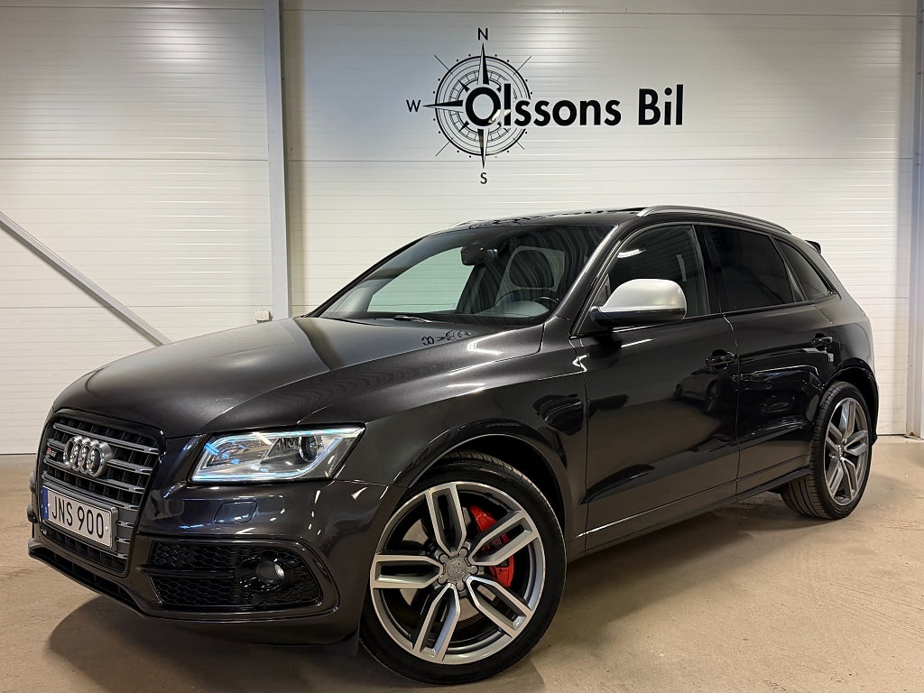 Audi SQ5 3.0 TDI V6 Aut Drag Pano B&O Värmare Kamera Läder