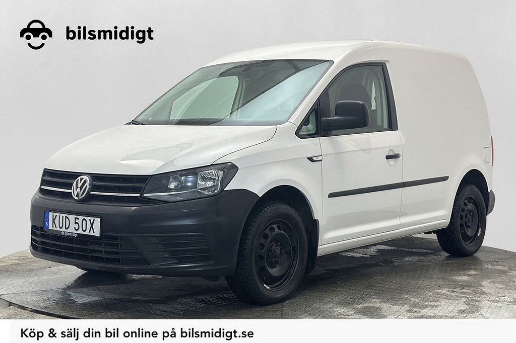 Volkswagen Caddy Skåp 2.0TDI Drag Värmare CarPlay Moms 150hk