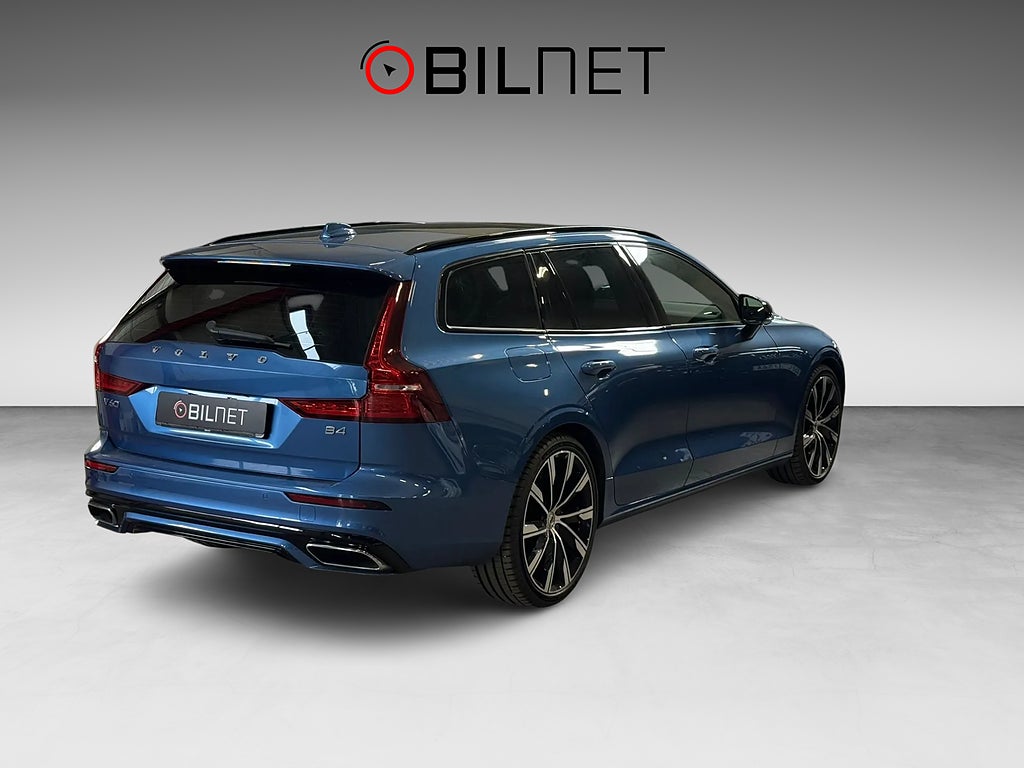 Volvo V60 B4 Aut R-Design *3,99%* SeSpes HUD H/K Pano 20" 360
