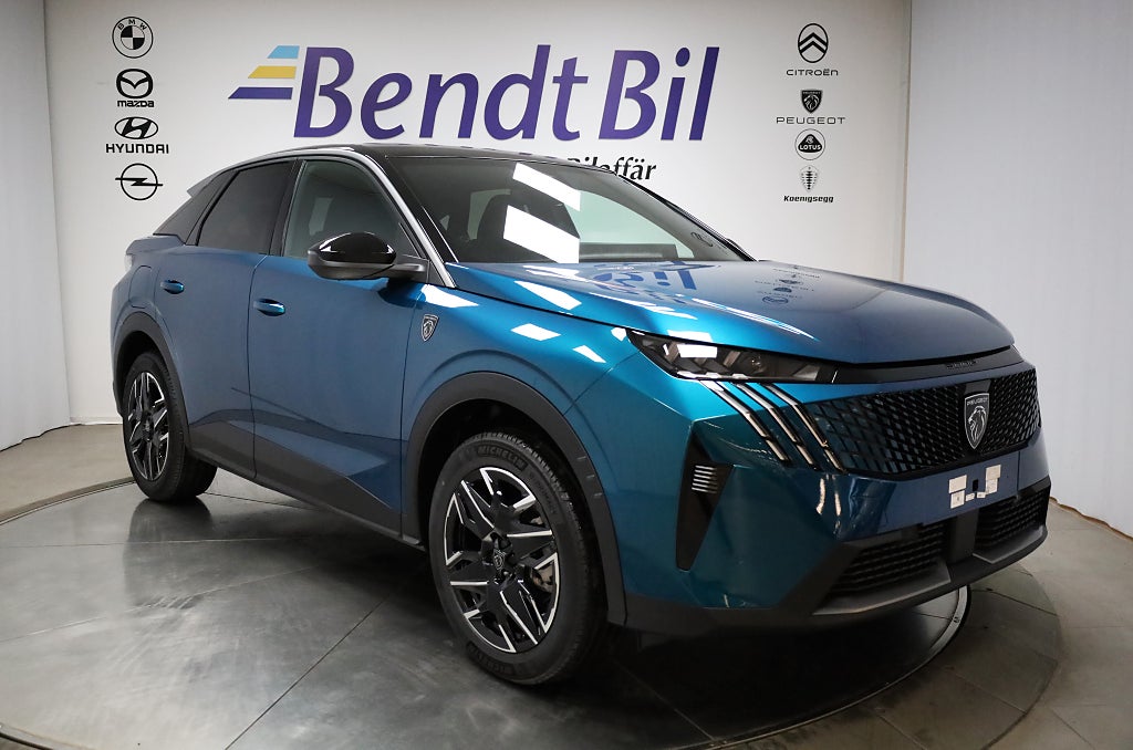 Peugeot 3008 GT. Plug-in Hybrid / Adaptiv Farthållare / 4999:-/mån