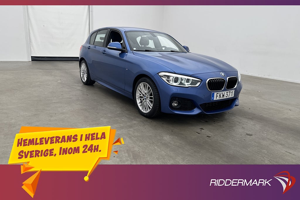 BMW 118 I M Sport P-Sensorer Alcantara Keyless Farthållare