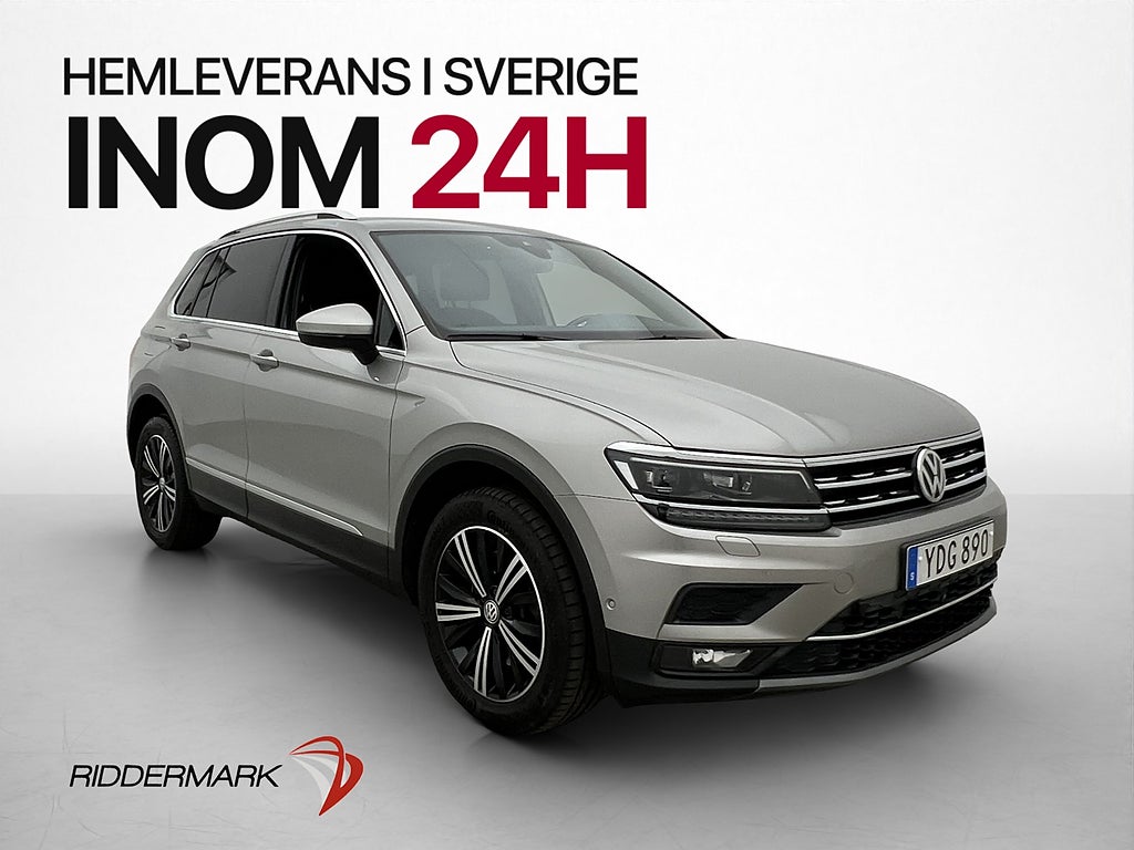 Volkswagen Tiguan 2.0 TDI 4M GT Cockpit Värm 360° Dragkrok