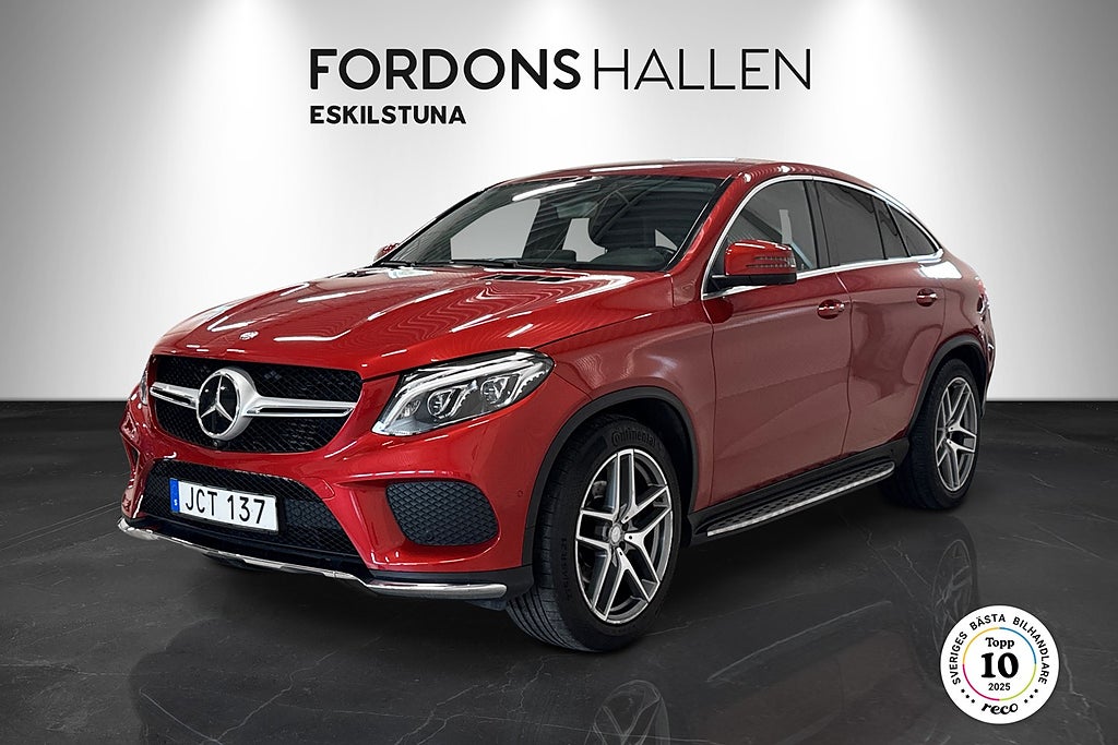 Mercedes-Benz GLE 350 d 4M Coupé AMG /Luft /Distronic /D-värm /H&K /Drag