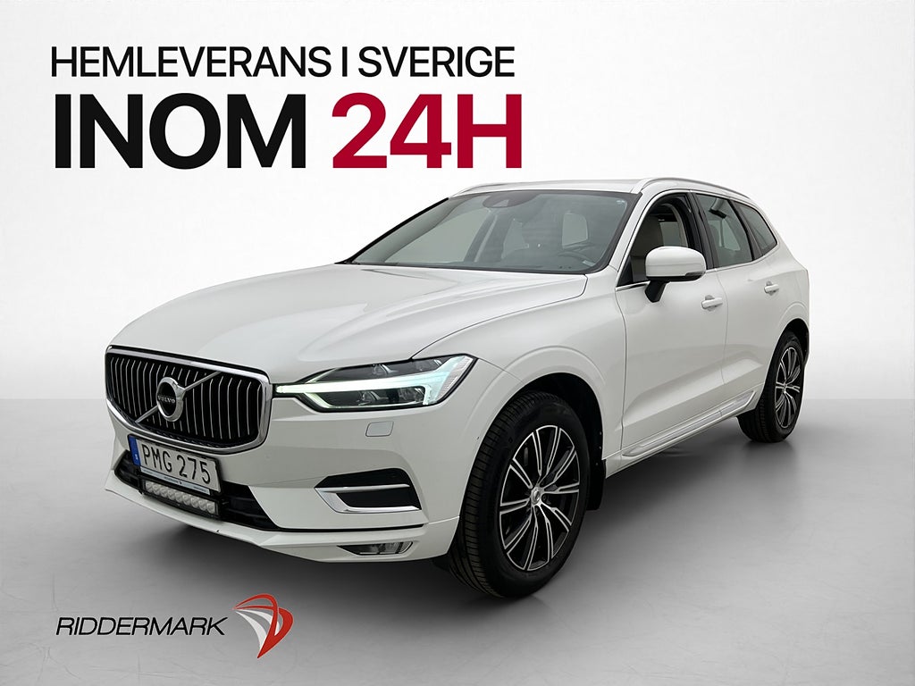 Volvo XC60 D4 AWD Inscription Kamera Drag HUD Värmare Skinn
