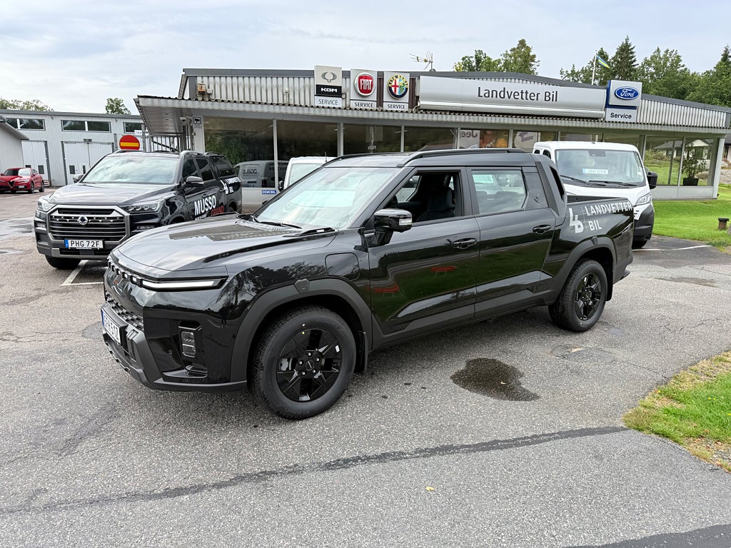 KGM Musso EV  4x4 237hk 379km Black Line ink vagnskadegaranti