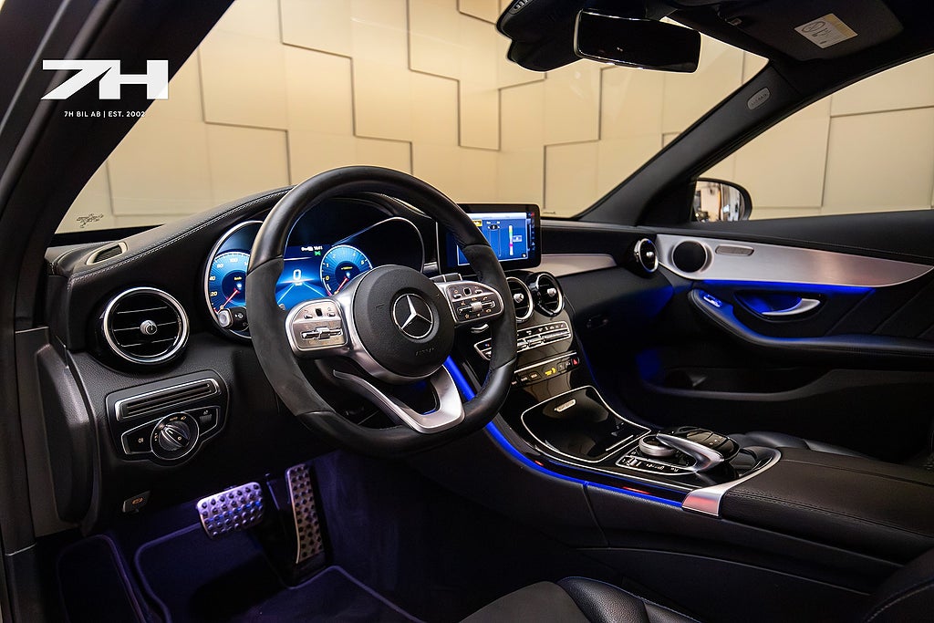 Mercedes-Benz C 300 T de AMG Night / Drag / B.Kam / Värmare / Multibeam