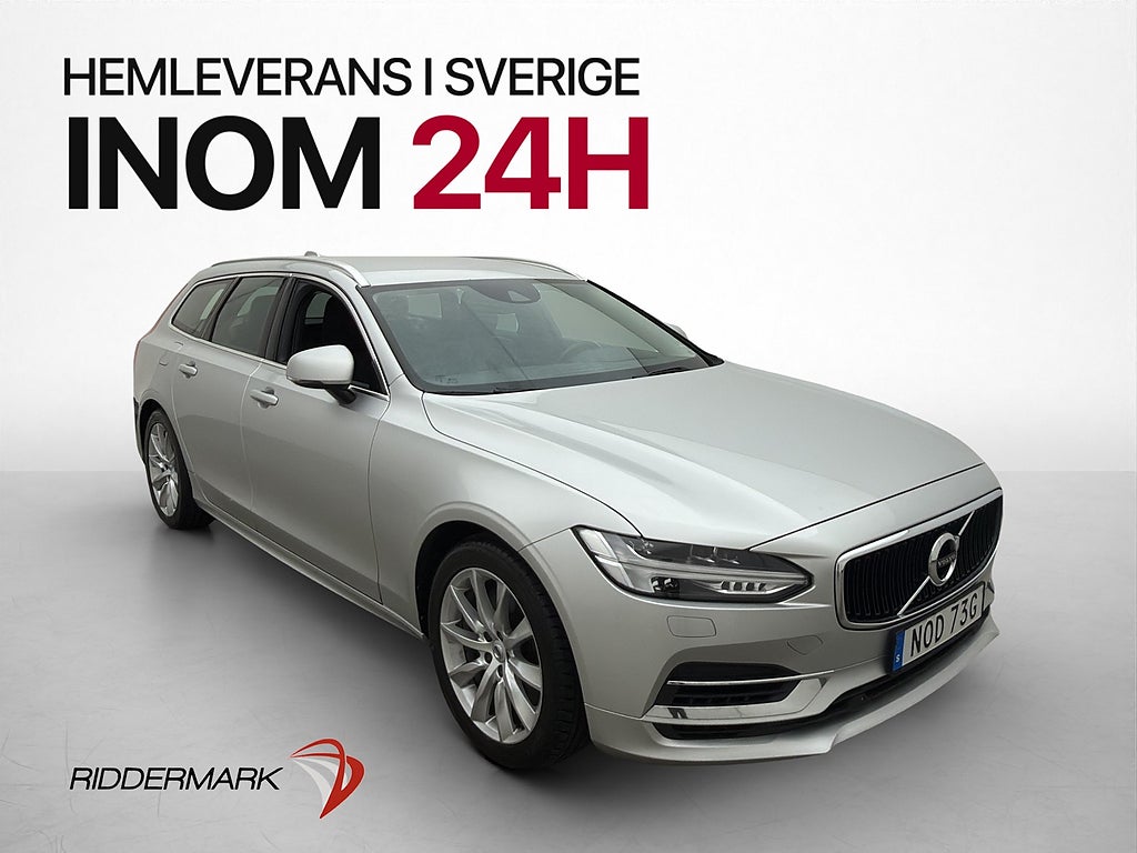 Volvo V90 T8 TwEn AWD Momentum VOC P-Värm B-Kamera Drag Navi