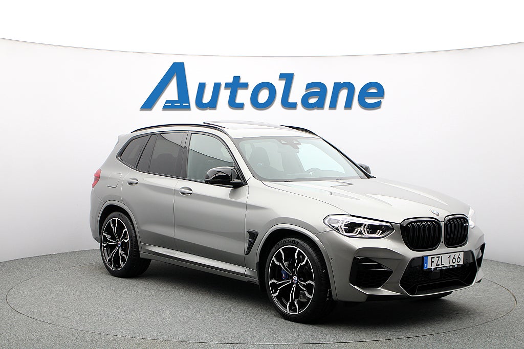 BMW X3 M Competition, Panorama, HUD, H/K, SV-SÅLD 510hk