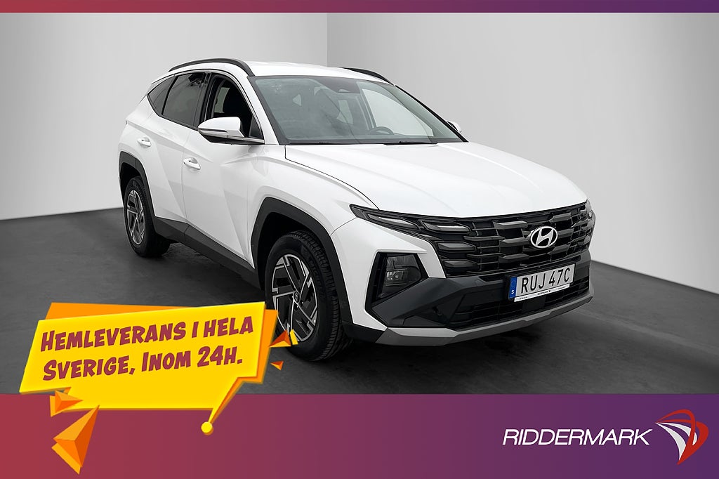 Hyundai Tucson Hybrid 4WD Essential Kamera Rattvärme MOMS