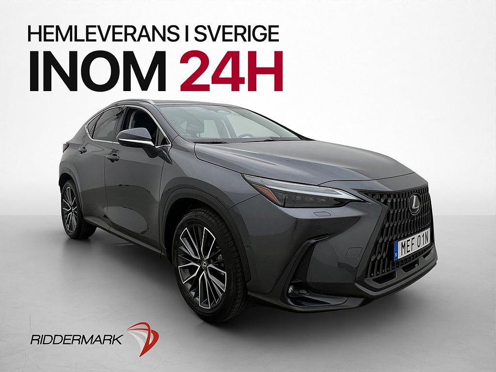 Lexus NX 350h AWD 242hk Luxury M&L HUD 360° Läder Navi Drag