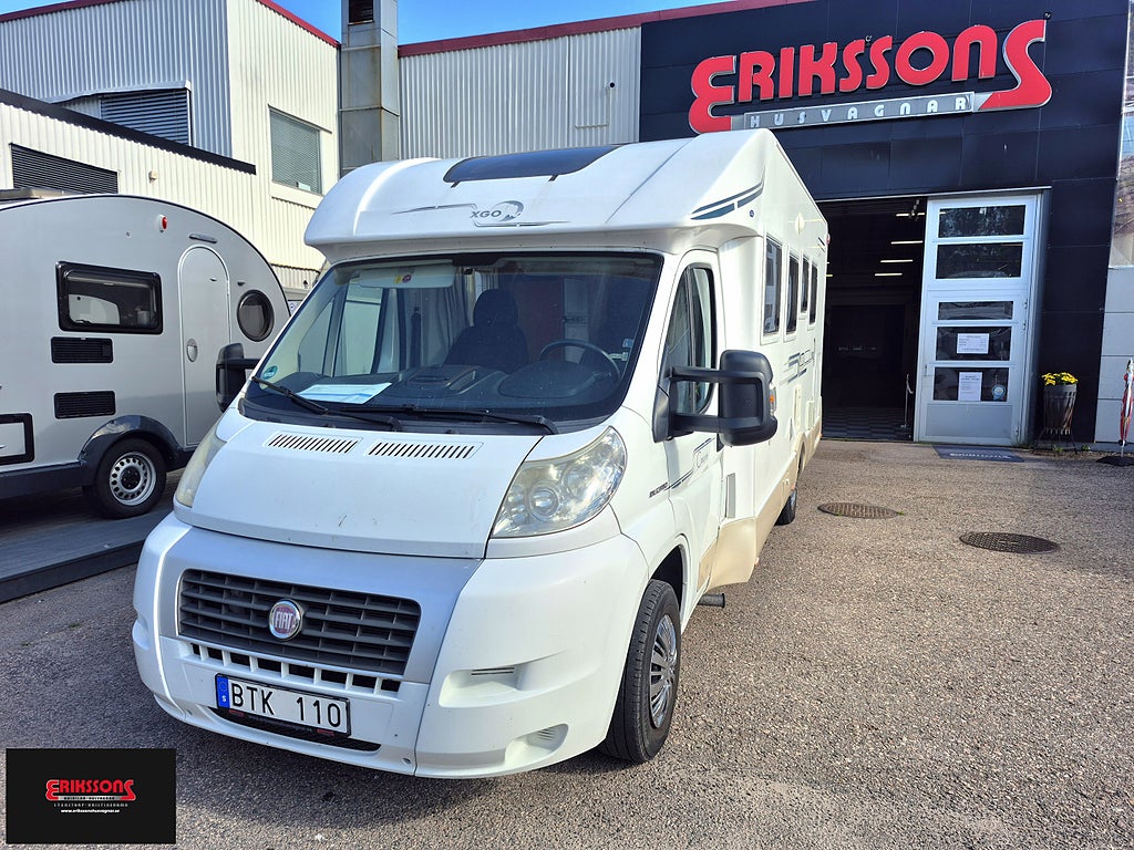 RIMOR XGO Coupé 302 *"B-Körkort"AC, Solcell, Långbädd*