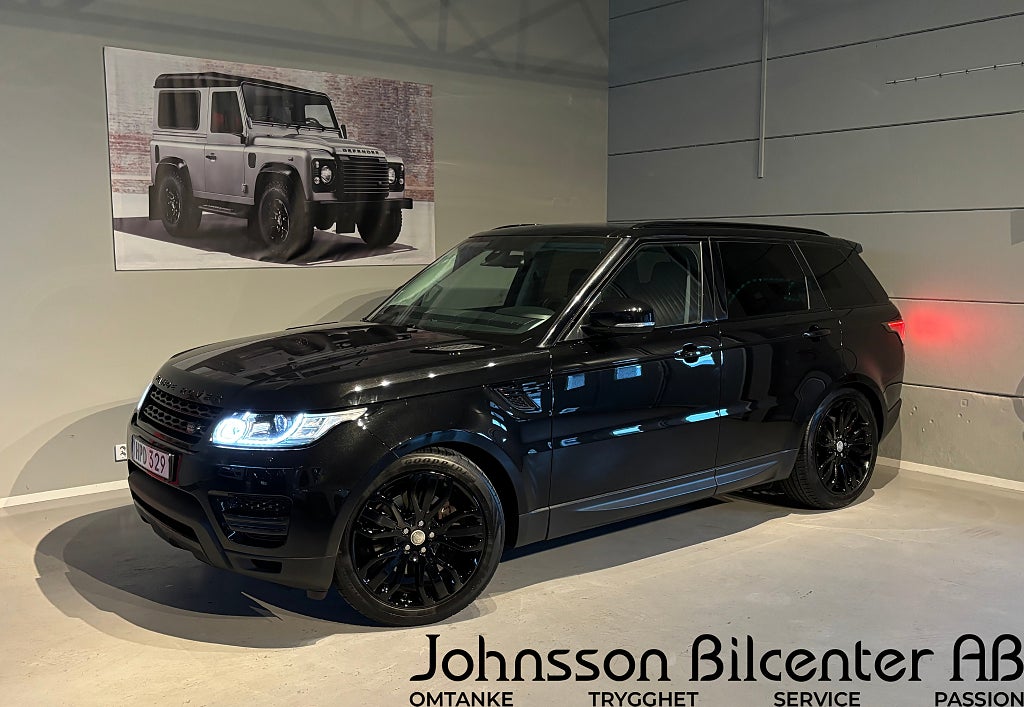 Land Rover Range Rover Sport Sport 3.0 TDV6 4WD Sv-såld Luftfjädring Fint skick 