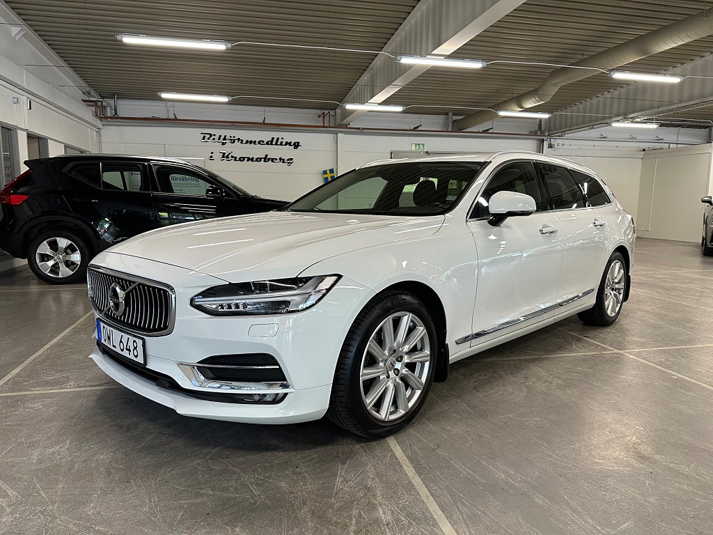 Volvo V90 D3 Inscription Pilot HUD Dragkrok Adaptiv Kamera Navi