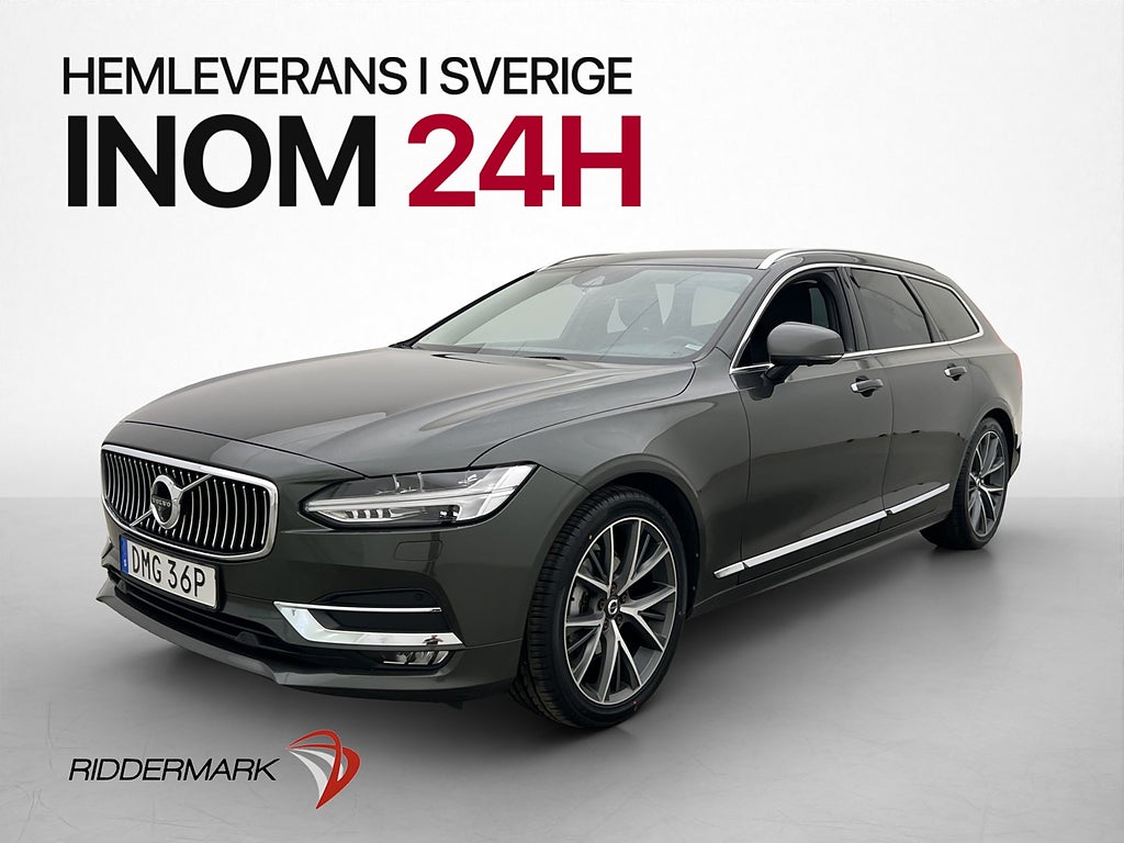 Volvo V90 D4 AWD Inscription H/K Skinn Drag 360 BLIS CarPlay