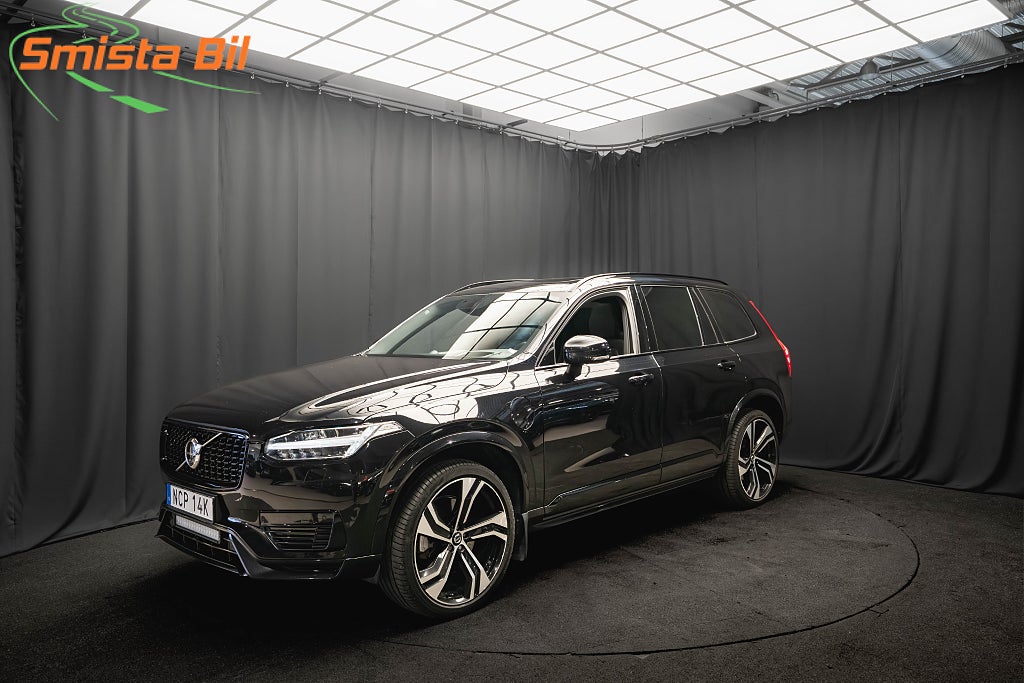 Volvo XC90 Recharge T8 AWD ULTIMATE 7sits B&W PANO LUFT 22' DRAG