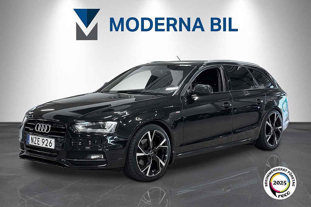 Audi A4 2.0 TDI 177hk S-Line Quattro Drag 19 tum Baslåda