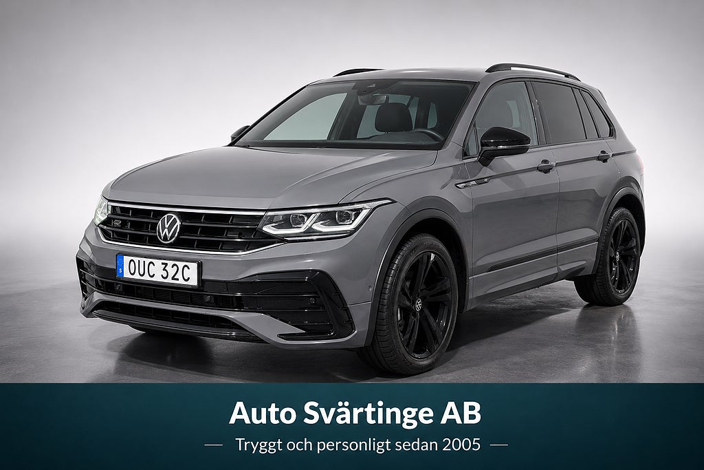 Volkswagen Tiguan 2.0 TDI 4Motion R-Line Euro 6 (Black EDT, Drag, P-värm)