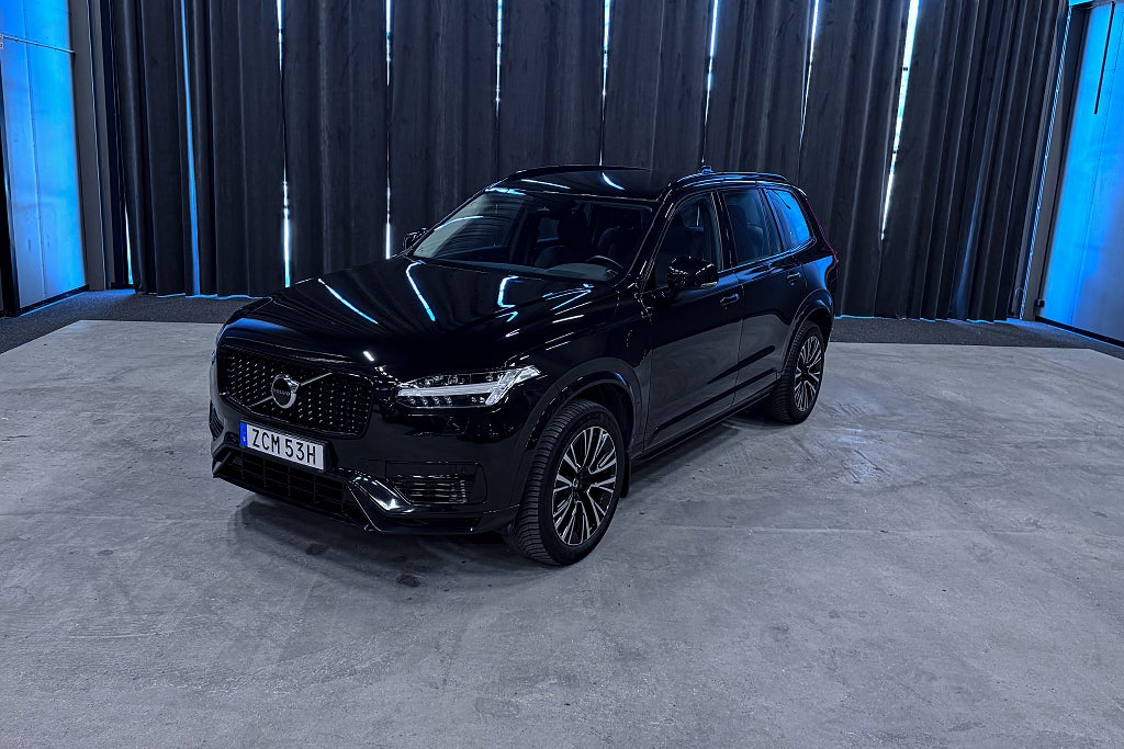 Volvo XC90 7-seater Recharge T8 AWD Plus Dark|Dragkrok|H/K 
