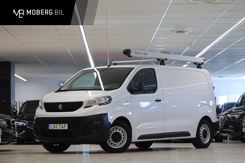Peugeot e-Expert 75 136hk Helg på Moberg! L2 V-Inrett Drag CarPlay 3-Sits