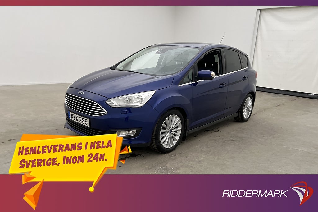 Ford C-Max 1.5 EcoBoost Titanium Kamera Navi Drag 1-Brukare