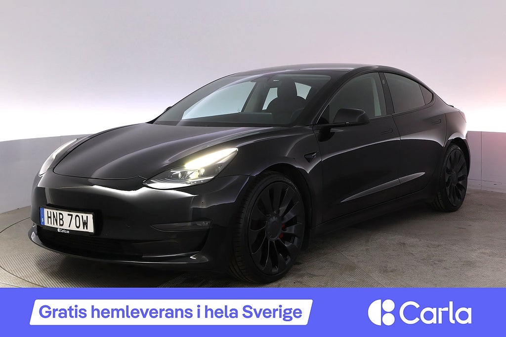 Tesla Model 3 Performance AWD Refresh Autopilot Panorama