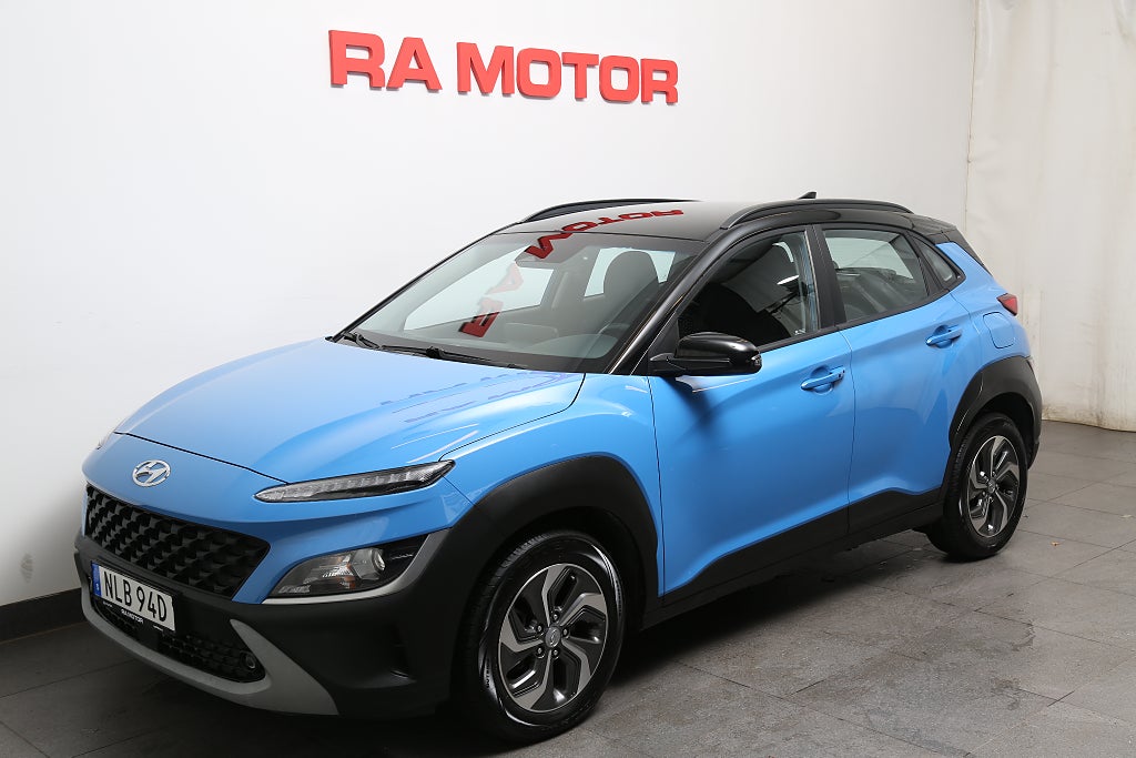 Hyundai Kona Hybrid 1,6 GDi 141hk HEV 6DCT Essential Tvåtons-Lack 2021
