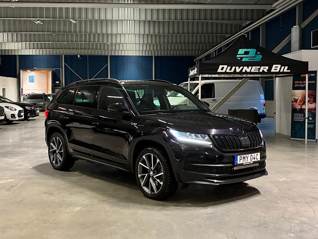 Skoda Kodiaq 2.0 TSI 4x4 Sportline Business | Värmare | Dragkrok