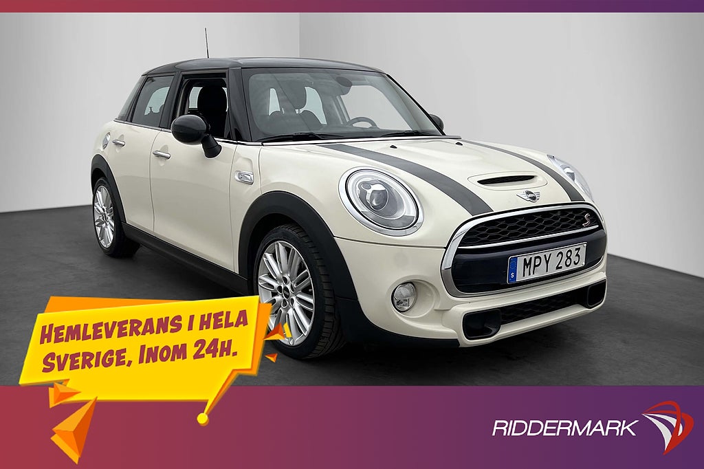 MINI Cooper S 5-dr 192hk Chili Panorama XL Navi Sensorer