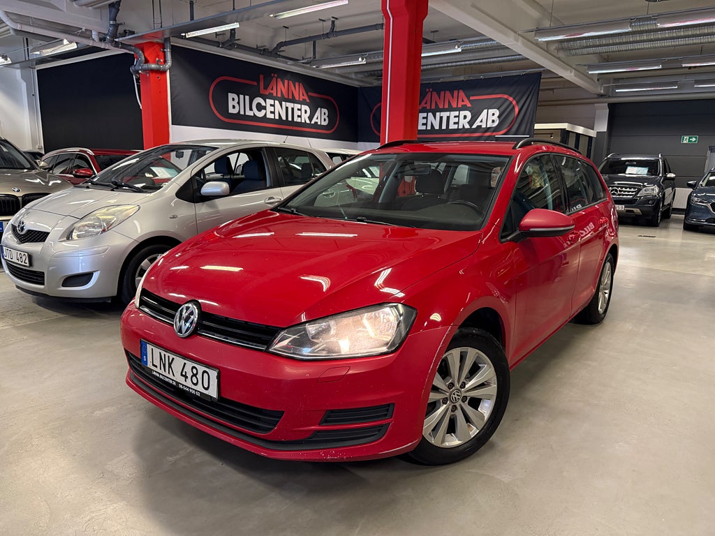 Volkswagen Golf Sportscombi 1.2 TSI 2 ägare Dragkrok Motorvärmare SoV
