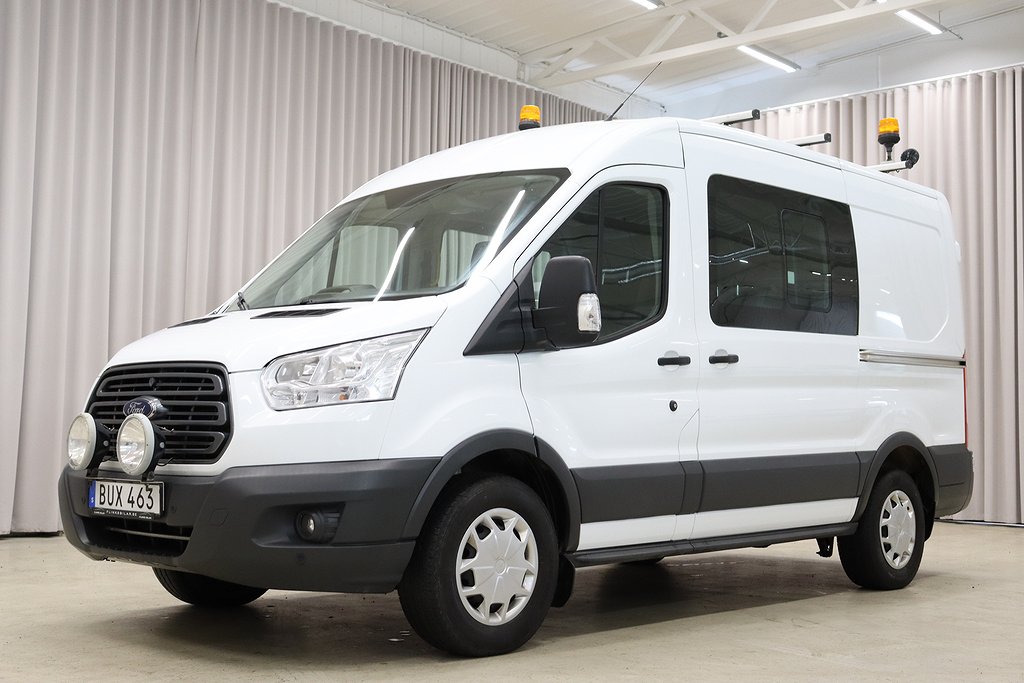 Ford Transit 350 AWD TDCi Dubbelhytt Drag Värmare EnÄgare