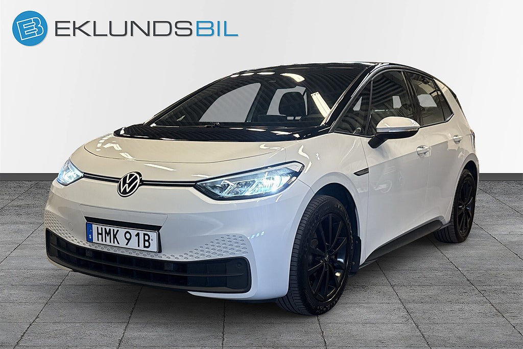 Volkswagen ID.3 Pro Performance Life, Pro Adaptiv fart Navi Kamera 