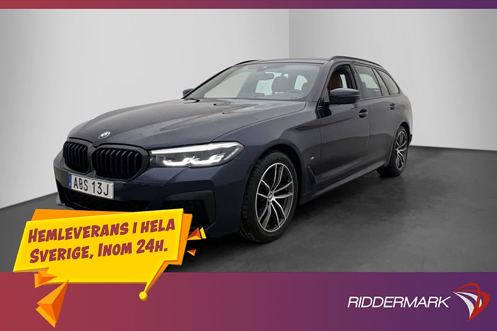 BMW 520 d xDrive 190hk M-Sport Värmare Kamera HiFi Ambient