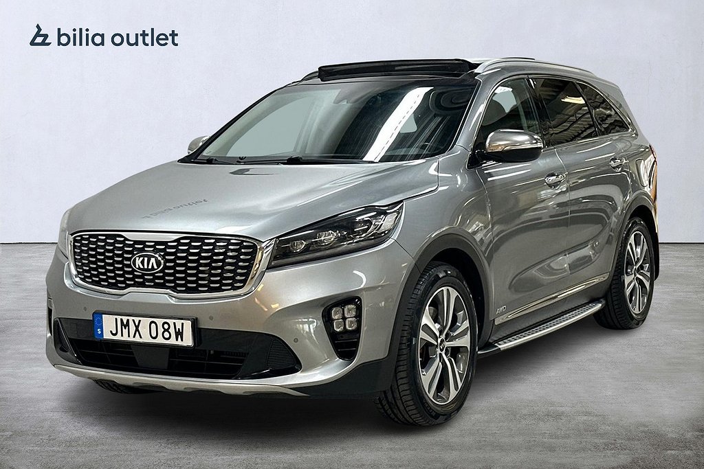 Kia Sorento 2.2 CRDi AWD GT-Line 7-sits 200hk Pano Drag Navi