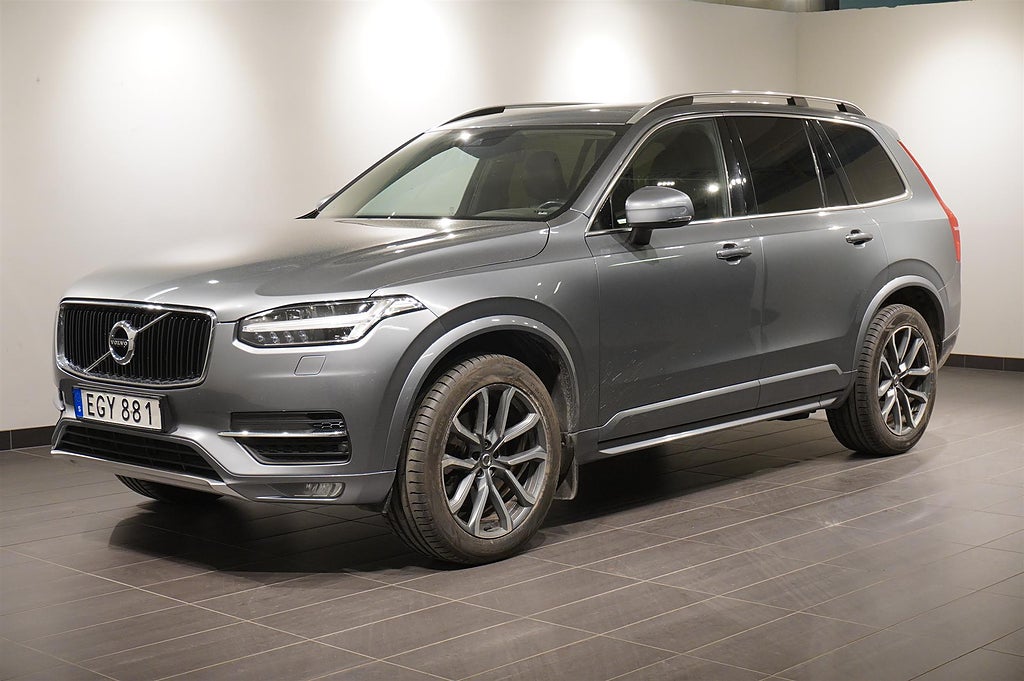 Volvo XC90 D5 AWD Momentum Advanced Kamera 7-Sits Drag | Ränta 3,95%