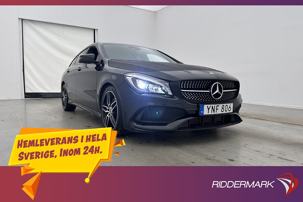 Mercedes-Benz CLA 220 d 4Matic SB 177hk AMG Pano Kamera