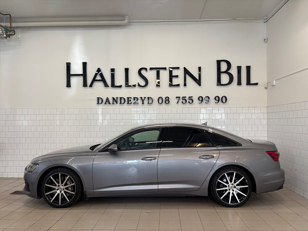 Audi A6 55 TFSI 340Hk Q S-Tronic Cockpit Värmare B&O Luftfjädring