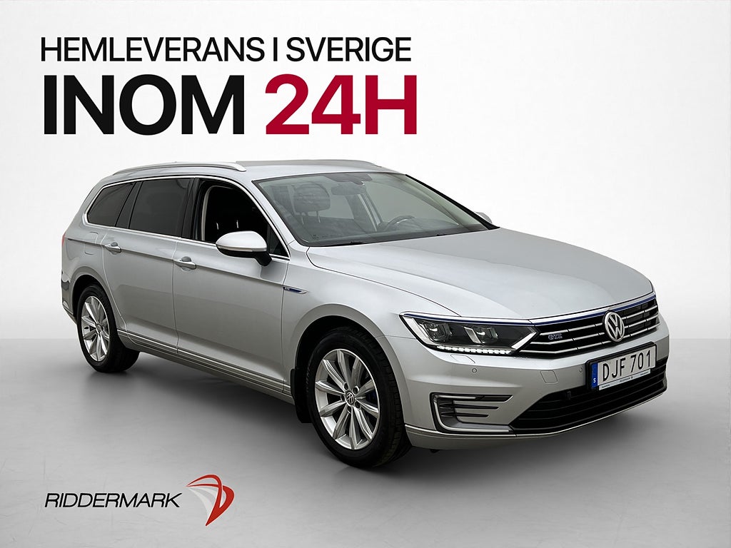 Volkswagen Passat GTE 218hk Ambient Kamera CarPlay Dragkrok